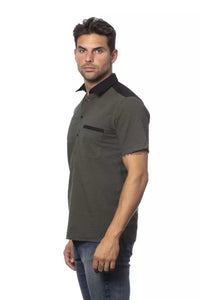 Thumbnail for Verri Army Regular Fit Cotton Blend Shirt