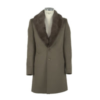 Thumbnail for Elegant Italian Wool Mink Coat