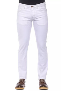 Thumbnail for Elegant Super Slim White Trousers for Men