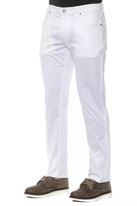 Thumbnail for Exquisite White Slim Trousers for Men