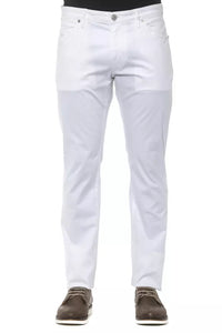 Thumbnail for Exquisite White Slim Trousers for Men