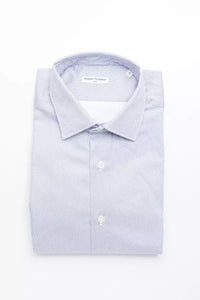 Thumbnail for Elegant Medium Slim Collar Cotton Shirt