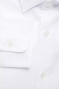 Thumbnail for Elegant White Slim-Fit Cotton Shirt