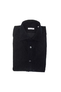 Thumbnail for Sleek Medium Slim Collar Cotton Shirt
