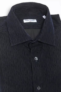 Thumbnail for Sleek Medium Slim Collar Cotton Shirt