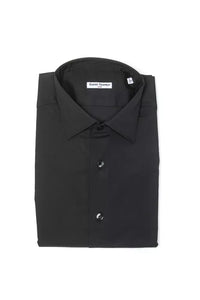 Thumbnail for Elegant Slim Collar Medium Shirt in Gray