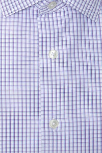 Thumbnail for Elegant Burgundy Cotton Slim Shirt