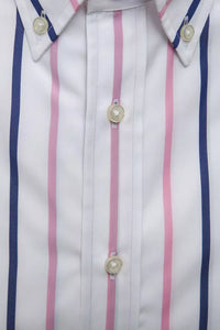 Thumbnail for Elegant White Cotton Button-Down Shirt