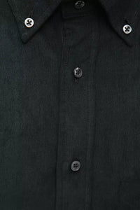 Thumbnail for Elegant Black Button-Down Cotton Shirt