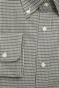 Thumbnail for Beige Cotton Button Down Regular Shirt