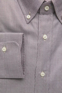 Thumbnail for Beige Cotton Button Down Men's Shirt