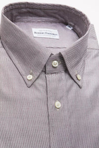 Thumbnail for Beige Cotton Button Down Men's Shirt