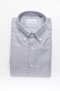 Thumbnail for Beige Cotton Button-Down Shirt - Timeless Elegance