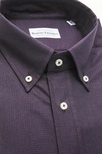 Thumbnail for Elegant Black Cotton Button-Down Shirt