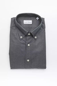 Thumbnail for Chic Green Button Down Regular Fit Shirt