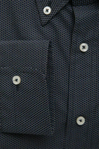 Thumbnail for Elegant Black Cotton Button-Down Shirt
