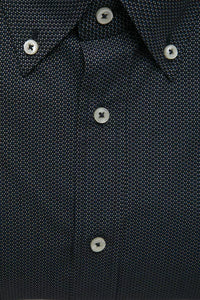 Thumbnail for Elegant Black Cotton Button-Down Shirt