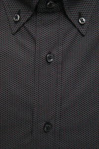 Thumbnail for Elegant Cotton Button-Down Shirt in Black