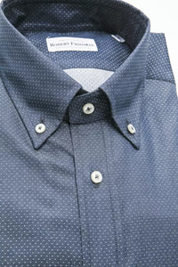 Thumbnail for Elegant Blue Cotton Regular Fit Shirt