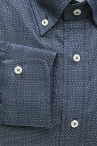 Thumbnail for Elegant Blue Cotton Regular Fit Shirt