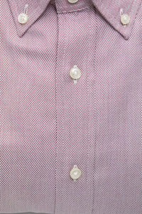 Thumbnail for Elegant Red Cotton Button-Down Shirt