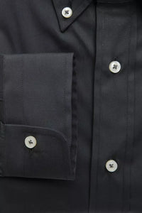 Thumbnail for Elegant Gray Button-Down Shirt for Men