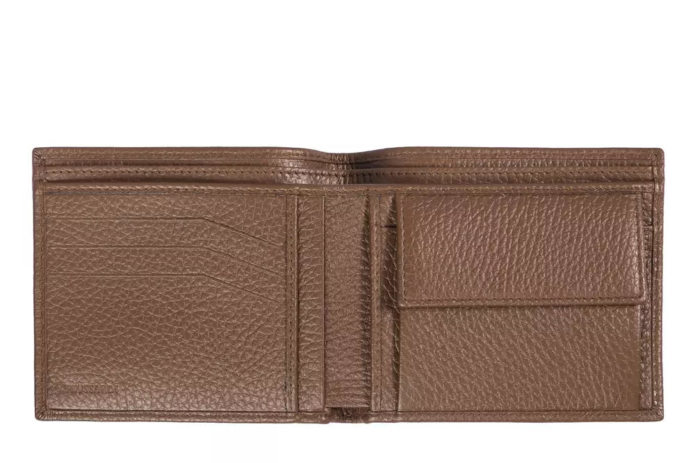 Elegant Tumbled Leather Men's Wallet