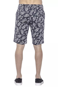 Thumbnail for Elegant Blue Bermuda Shorts for Men