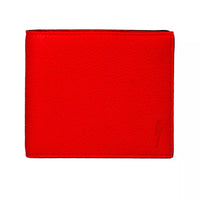Thumbnail for Sleek Red Leather Men's Wallet