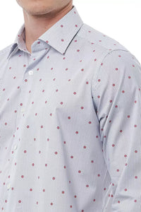 Thumbnail for Elegant Multicolor Regular Fit Italian Collar Shirt