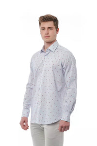 Thumbnail for Elegant Multicolor Regular Fit Italian Collar Shirt