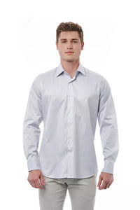 Thumbnail for Regular Fit Italian Collar Shirt in Gray