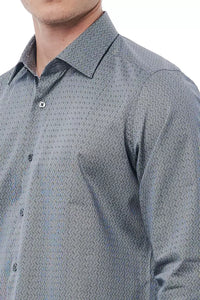 Thumbnail for Sleek Italian Collar Cotton Shirt