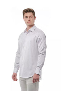 Thumbnail for Elegant White Italian Collar Shirt
