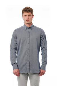 Thumbnail for Elegant Cotton Regular Fit Blue Shirt