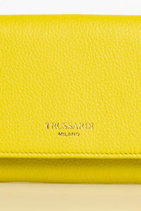 Thumbnail for Elegant Yellow Mini Leather Wallet
