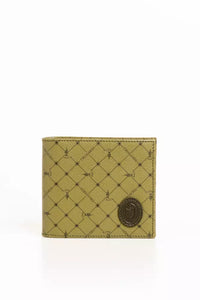 Thumbnail for Elegant Green Crespo Leather Monogram Wallet