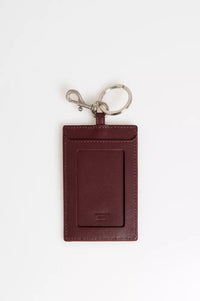 Thumbnail for Elegant Leather Keychain with Stud Accents