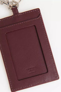 Thumbnail for Elegant Leather Keychain with Stud Accents