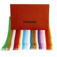 Thumbnail for Chic Geometric Patterned Scarf with Fringes
