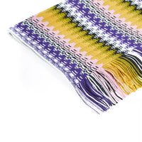 Thumbnail for Geometric Pattern Fringed Scarf