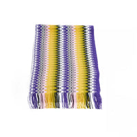 Thumbnail for Geometric Pattern Fringed Scarf