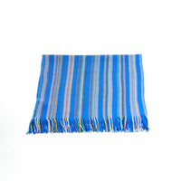 Thumbnail for Vibrant Geometric Pattern Fringed Scarf