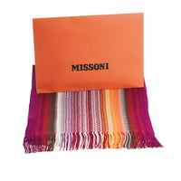 Thumbnail for Geometric Pattern Fringed Scarf in Vibrant Hues
