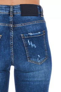 Thumbnail for Chic Worn Wash Denim Jeans for Sophisticated Style