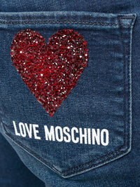 Thumbnail for Chic Embellished Bootcut Cropped Jeans