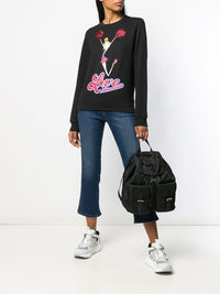 Thumbnail for Chic Embellished Bootcut Cropped Jeans