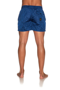 Thumbnail for Blue Beach Escape Swim Shorts