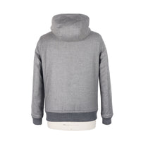 Thumbnail for Elegant Wool-Cashmere Men's Jacket with Hood