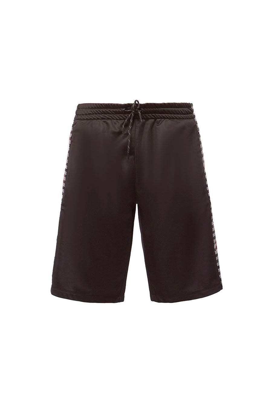 Sleek Anniversary Striped Bermuda Shorts